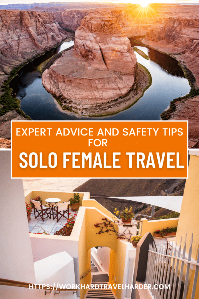 This blog post has every detail covered for your next solo adventure! If you're planning on traveling by yourself as a solo female, this article is packed with expert advice from a well-traveled lady on budgeting, safety tips, how to plan for emergencies, etc. Your next international trip or local trip doesn't have to be stressful if you know what to research and how to prepare accordingly! #Solofemaletravel #travelabroad #travelaesthetic #europeanaesthetic #summertravel #roadtrip